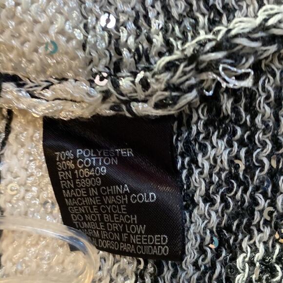 Antonio Melani 2 Piece Knit Cardigan & Tank Women's Size Large Holiday Sweater - Picture 12 of 12